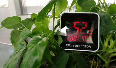 Monitorowanie jakości powietrza (CO, CO2, O3, PM, metanu, wilgotność, itp.)
